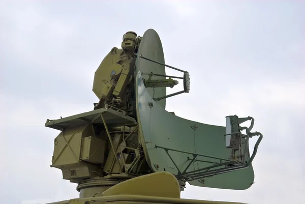 Militärische Radarantenne — Stockfoto