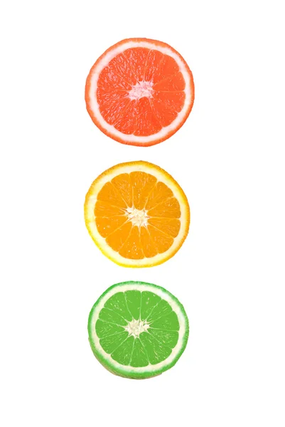 Citrusvruchten segment — Stockfoto