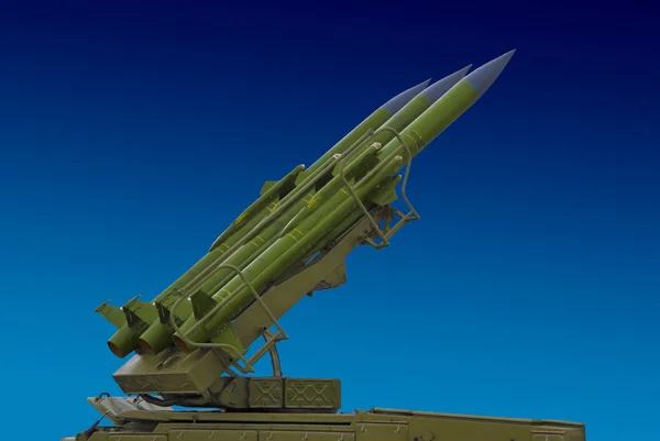Anti aircraft missile — Stock Photo, Image