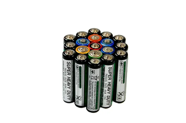 stock image Batteries