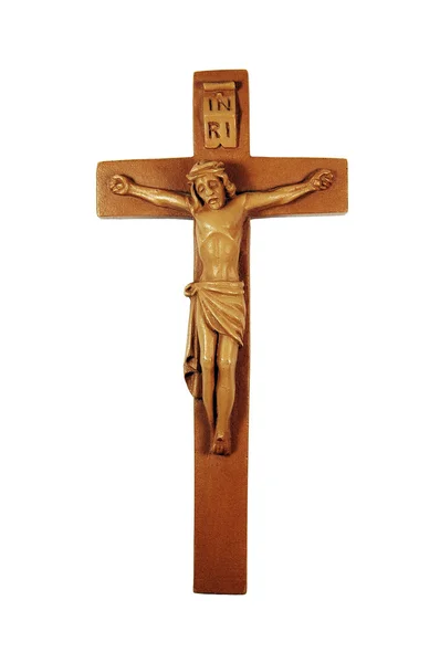 Wood crucifix — Stock Photo, Image