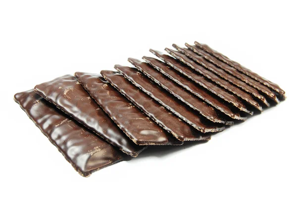 Chocolate de hortelã escura — Fotografia de Stock