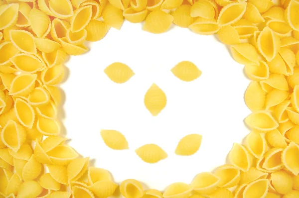 Pasta smile — Stock Photo, Image