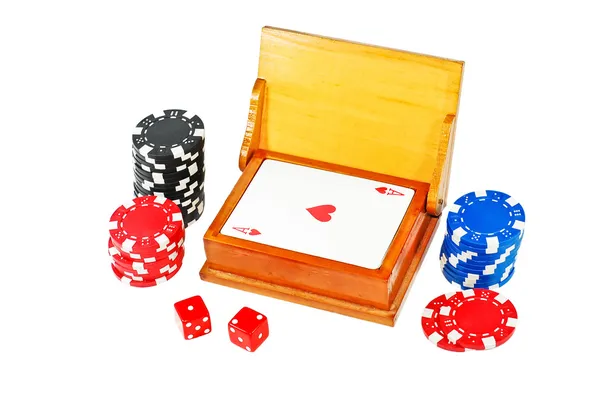 Gamble set — Stock Photo, Image