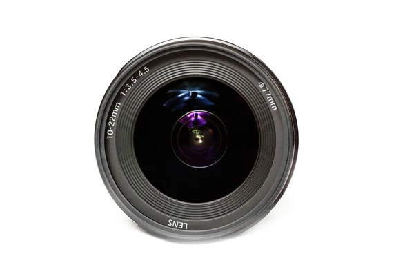 Primer plano frontal de una lente de cámara —  Fotos de Stock