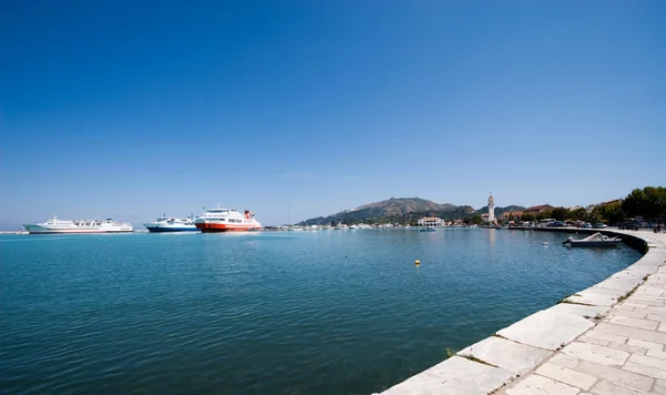 Hafen von Zakynthos — Stockfoto