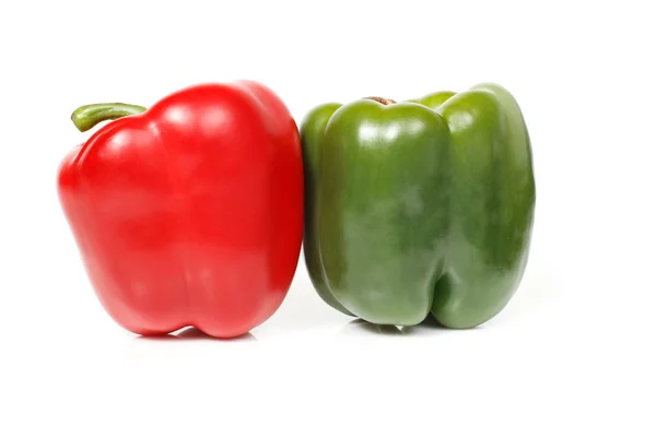 Pimientos rojos y verdes — Foto de Stock