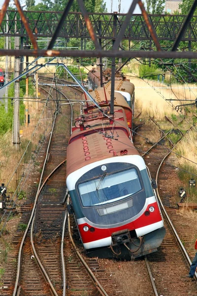 Tren kazası — Stok fotoğraf