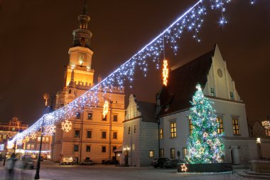 Poznan, Polonya 'da eski bir kasaba.