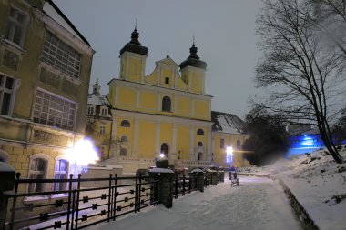 Poznan, Polonya 'da eski bir kasaba.