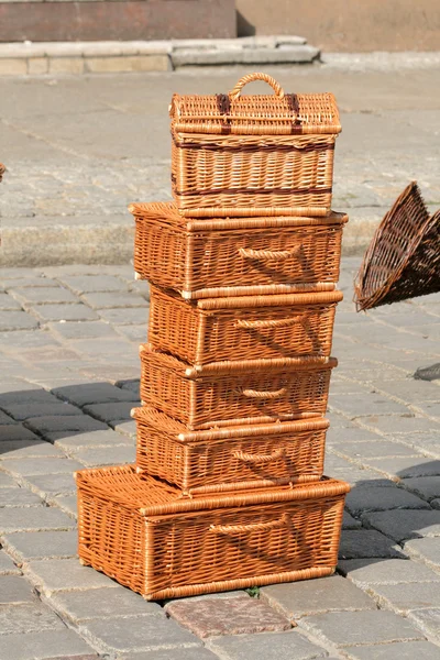 stock image Wicker baskets