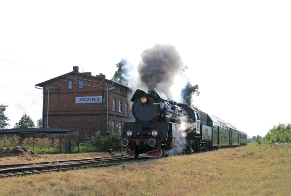 Tren de vapor retro —  Fotos de Stock