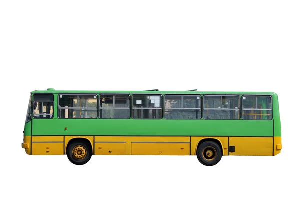 stock image Green bus