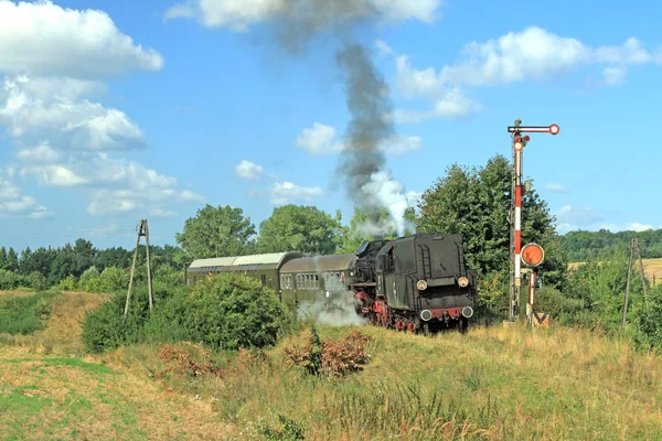 Tren de vapor retro —  Fotos de Stock