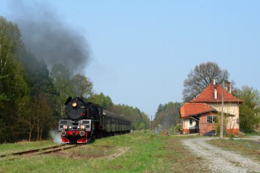 tren istasyonunda sahne