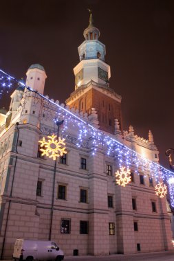 Poznan, Polonya 'da eski bir kasaba.