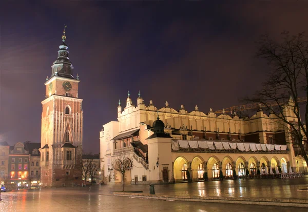 Casco antiguo en Cracovia — Foto de Stock