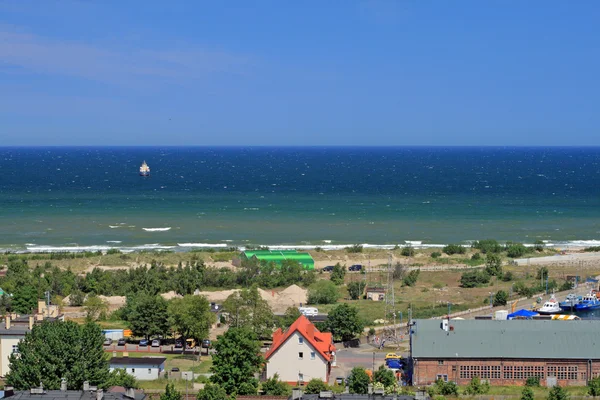 Línea costera en el mar Báltico — Foto de Stock