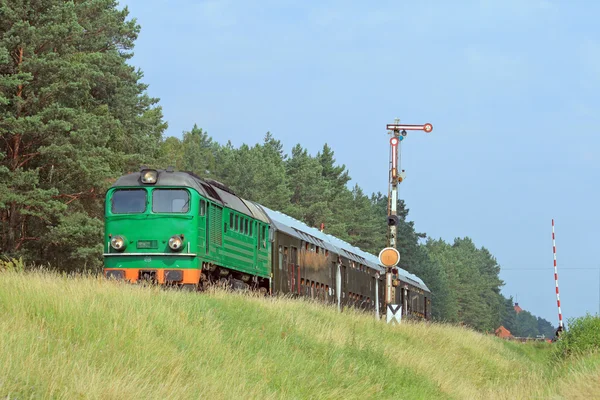 Passenger train — Stock Photo, Image