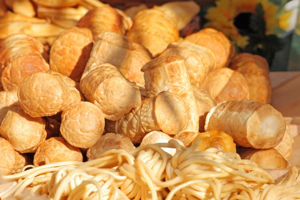 stock image Food at the traditional street market