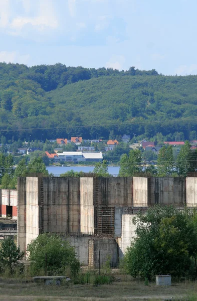 Unvollendetes Kraftwerk — Stockfoto