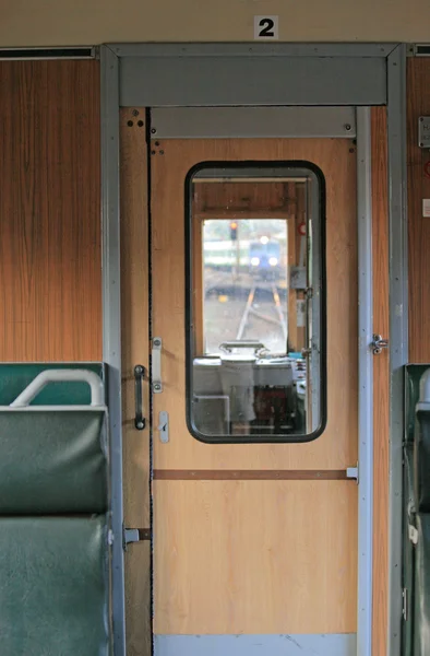 Interieur van een trein — Stockfoto