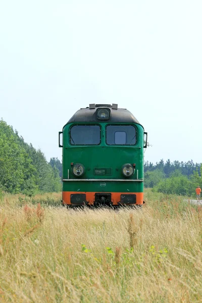 디젤 엔진 기관차 — 스톡 사진