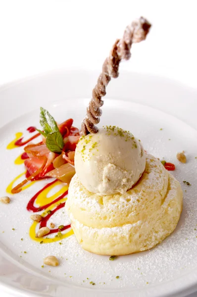 Gastronomische dessert — Stockfoto