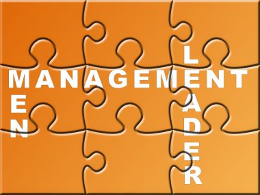 Management Puzzle clipart