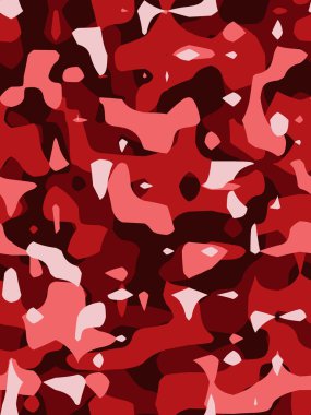 Red Camouflage Texture clipart