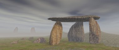 Dolmen peyzaj