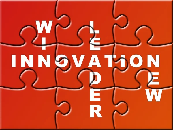 Innovation Puzzle — Stock Photo, Image