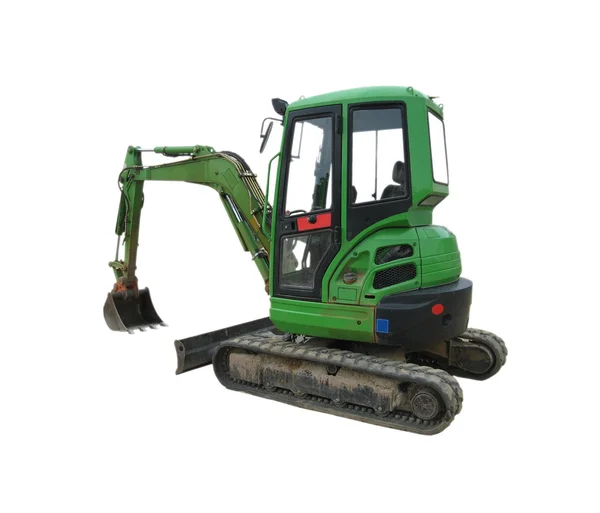 Green Excavator — Stock Photo, Image