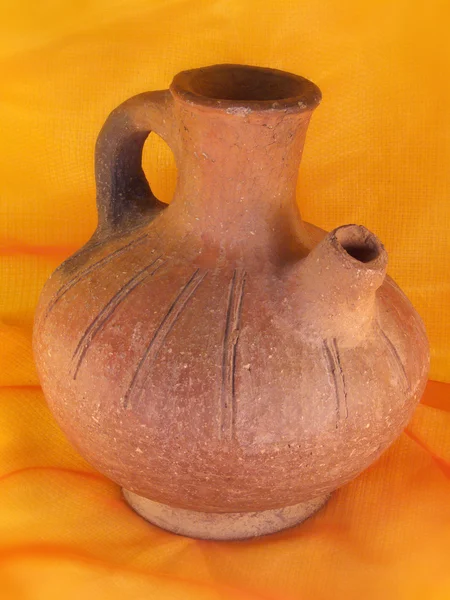 Africa, pottery jug — Stock Photo, Image