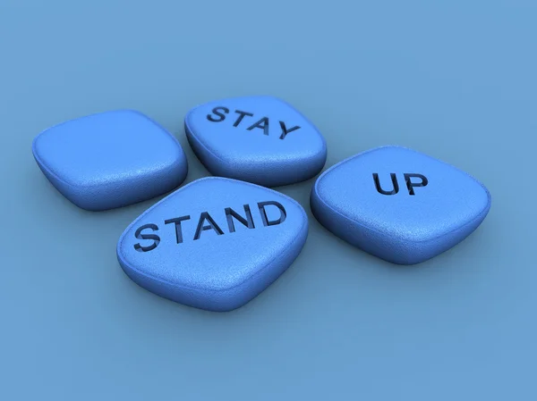 stock image Blue pills