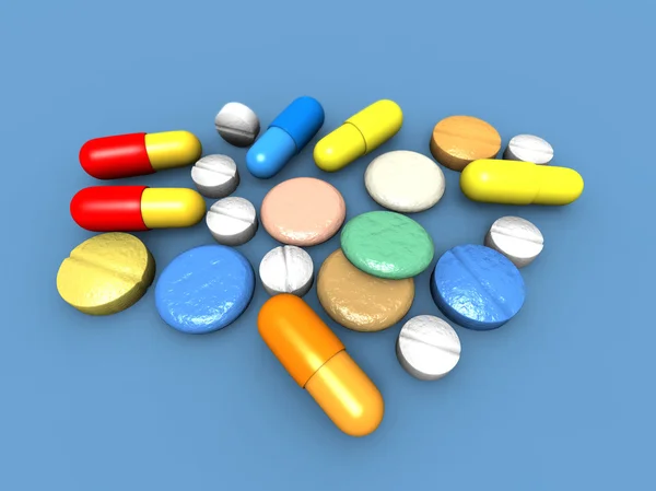 Capsules et pilules — Photo