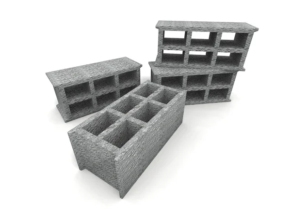 Блоки будівельні — стокове фото