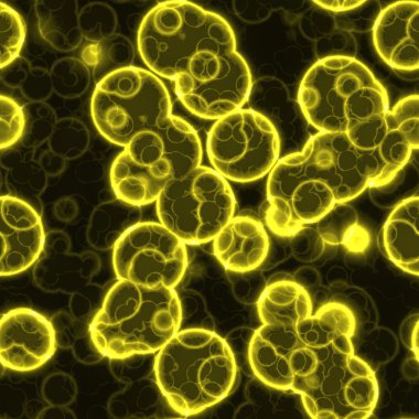 Yellow Cell background clipart