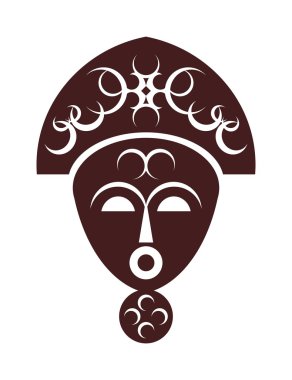 African mask clipart