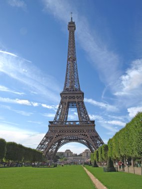 The Eiffel Tower in Paris clipart