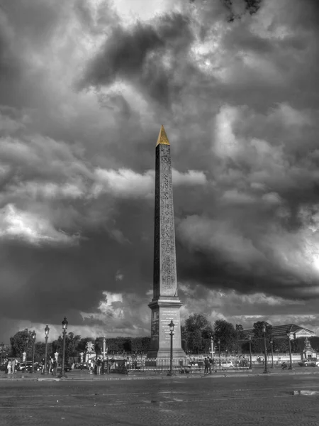 Parijs - de concorde obelisk — Stockfoto