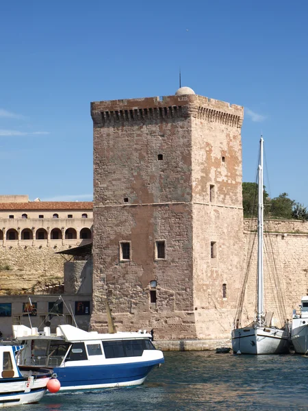 stock image Marseille harbor