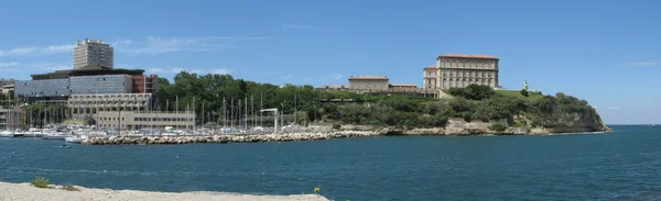 Marseille old port entrance — Stock Photo, Image