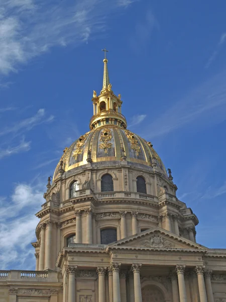 Paris - a cúpula da capela de Invali — Fotografia de Stock