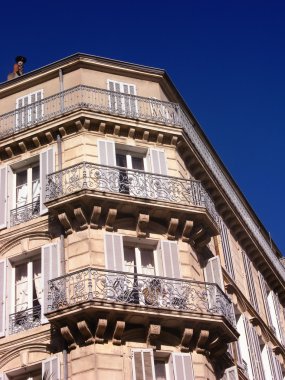 Ancient provence building clipart