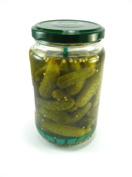 stock image Jar of jerkins