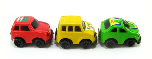 Rallye-Spielzeugautos — Stockfoto