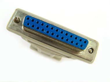 Serial connector clipart