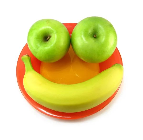 Fruit smiley — Zdjęcie stockowe