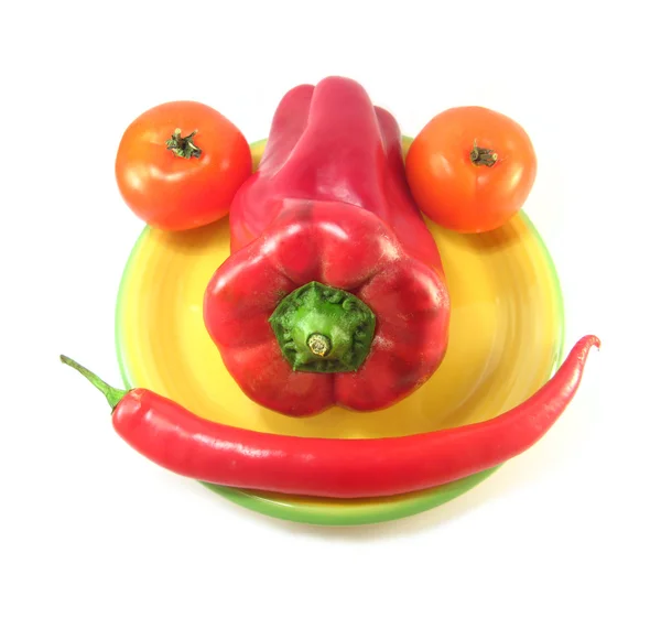 Vegetable head — Stock Photo, Image